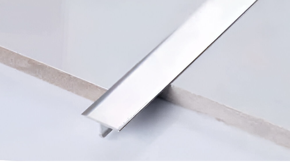 เส้นแบ่งแนวอลูมิเนียม T Shape Tile Trim