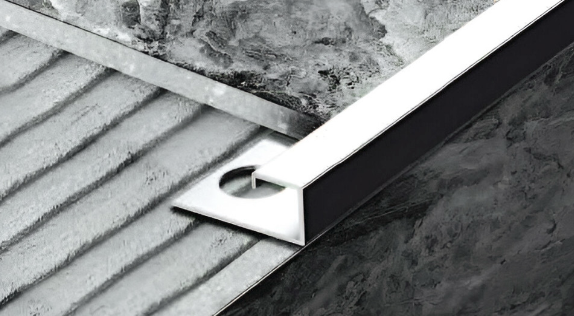 คิ้วอลูมิเนียมแบบเหลี่ยม Square Shape Tile Trim